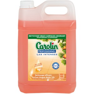 Carolin - Les Intenses Nettoyant multi-surfaces agrumes 5L
