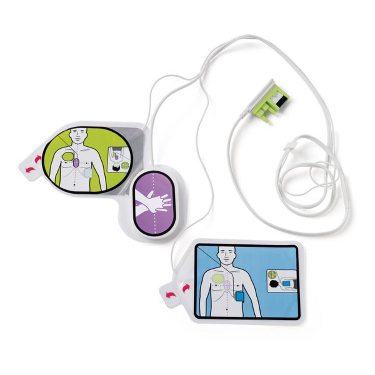 Electrodes/patchs défibrillateur Zoll AED3