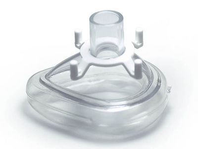 Masque d'anesthésie facial à usage unique en PVC 20110 
