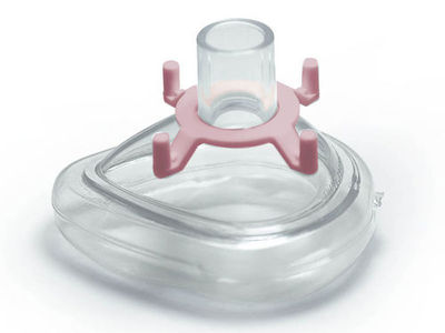 Masque d'anesthésie facial à usage unique en PVC 20111 