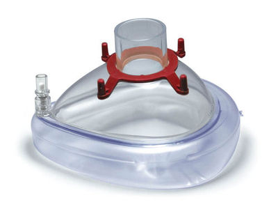 Masque d'anesthésie facial avec valve en PVC 20144 