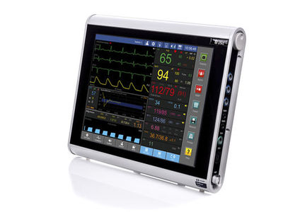 Moniteur multiparamétrique compact d'anesthésie avec écran tactile UM-300-15" 