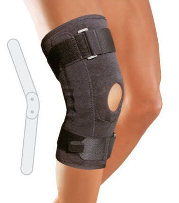 Orthèse de genou stabilisation des ligaments du genou avec contrefort rotulien articulée 6750