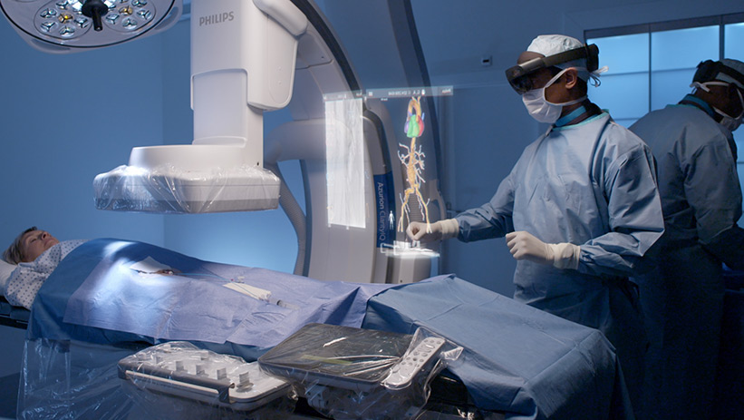 Philips, un concept de réalité augmentée pour les thérapies mini-invasives