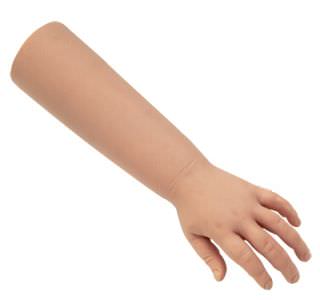 Prothèse esthétique externe pédiatrique avant-bras