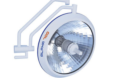 Scialytique à LED plafonnier avec panel de contrôle / 2 bras ALPHA 