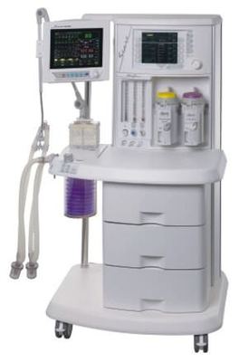 Station d'anesthésie avec mélangeur de gaz Morpheus LT 