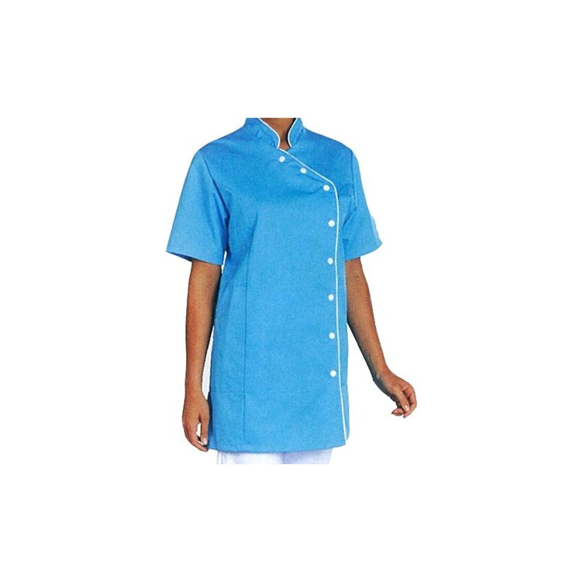 TUNIQUE BRODEE ODILE BLEU ATOLL