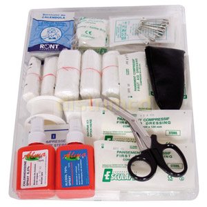 Urgence : Armoires à pharmacie, Trousses